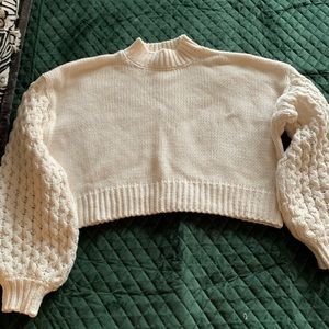 Cropped sweater